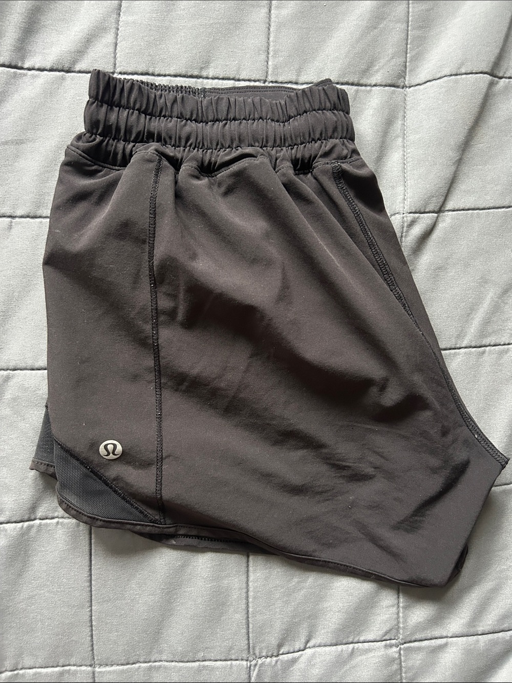 lululemon athletica Black Athletic Running Shorts